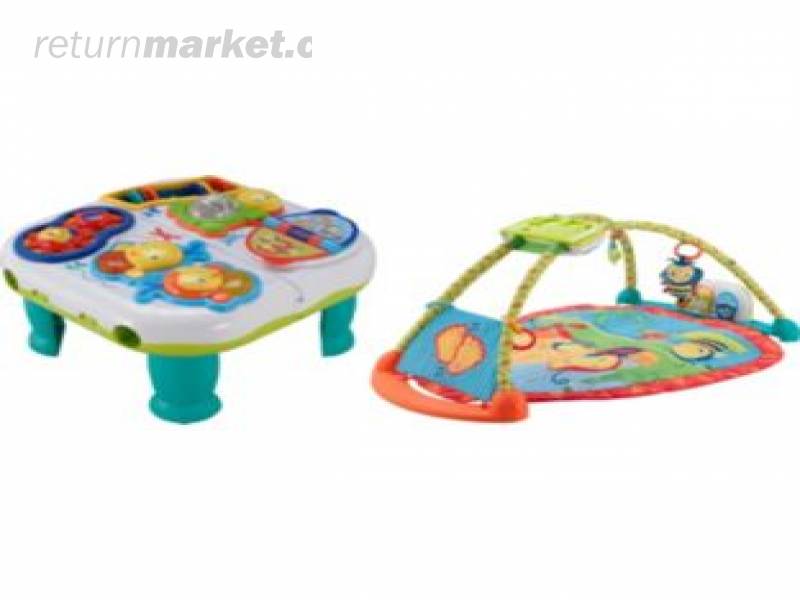 bright starts 2 in 1 activity table and gym