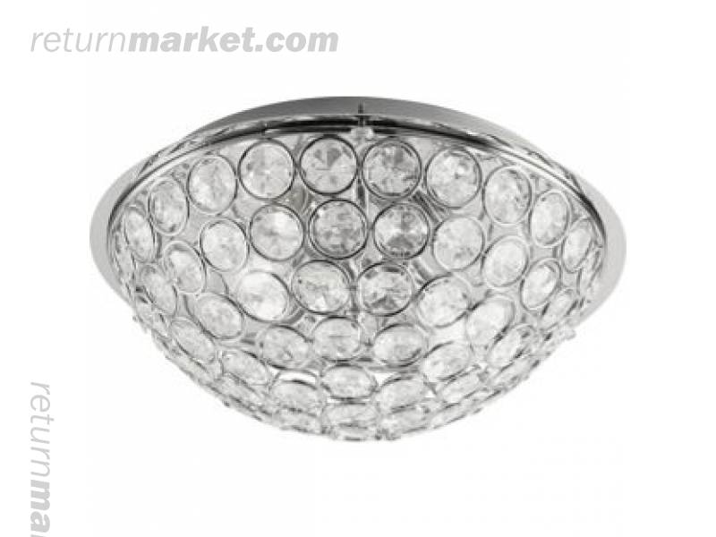 Csillárok Lámpák Sa14698 1442958569 Rosa Flower Flush 5 Light Ceiling Fitting Jpg Sparkle Round 2 Silver
