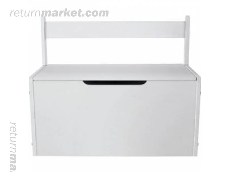 Kids Scandinavia Xl Toy Box White Kids Scandinavia Xl Toy Box White
