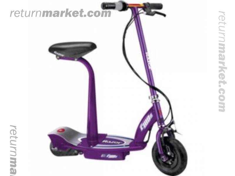 elektra flashing hog go kart purple